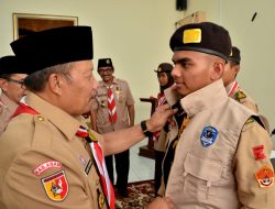 Ketua Kamabicab Agam Lepas Kontingen Raimuna Nasional XII 2023