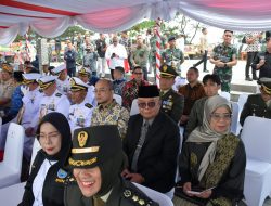 Bupati Agam Hadiri Upacara Peringatan HUT TNI Ke-78 di Pantai Purus Padang