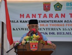 Hadiri Hantaran Tugas Kakan Kemenag Agam, Bupati : Akhlak dan Adab Generasi Harus Dijaga