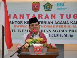 Kakanwil Kemenag Sumbar Ajak Besarkan Program 1.000 Rumah Tahfiz di Agam