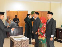 Inspektur Agam Lantik 3 Auditor Ahli Pertama