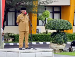 Pimpin Apel Gabungan, Sekda Agam Minta OPD Segera Selesaikan Laporan Keuangan