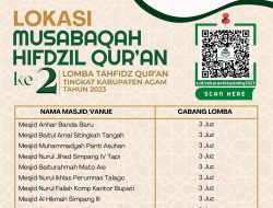 MHQ ke-II Agam Resmi Dibuka, Ini Sebaran Lokasi Lomba