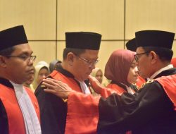 Bupati Agam Hadiri Sidang Luar Biasa Pelantikan Ketua PN Lubukbasung
