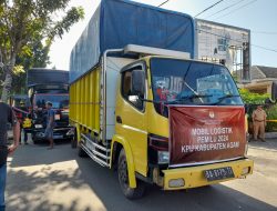 Armada Pendistribusian Logistik Pemilu 2024 di Agam, Siap Dilepas Bupati