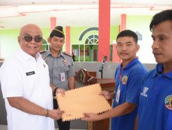Buka Pelatihan Pengelasan Pabrikasi, Sekda Agam Harapkan Perubahan