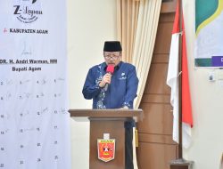 Bupati Ajak Baznas Agam Optimalkan Konstribusi Sejahterakan Masyarakat