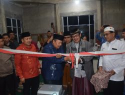 Bupati Agam Resmikan Surau Al-A’raf, Warga Ungkap Bangga