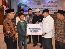 Puluhan Anak Yatim Dan Duafa Terima Paket Ceria Ramadan Dari Baznas Agam