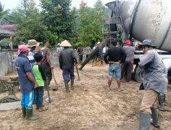 Jiwa Gotong Royong Masyarakat Simarasok Tinggi
