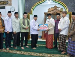 Pengurus Masjid Baitu Ibrahim Kayu IV Tersanjung Dikunjungi TKSR Bupati Agam