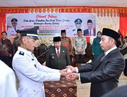 Lantik PAW Wali Nagari Ampang Gadang, Bupati Agam: Saya Titip Kampung Halaman