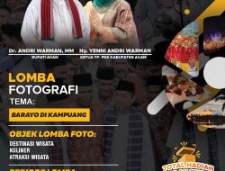 Disparpora Agam Gelar Lomba Fotografi Barayo di Kampuang