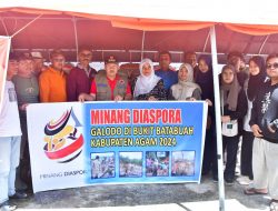 MDNG Peduli, 820 kg Beras Disalurkan Untuk Korban Banjir Lahar Dingin di Bukik Batabuah