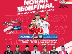 Pemkab Agam Gelar Nobar Semifinal AFC U23, Bupati Agam Sediakan Doorprize Khusus