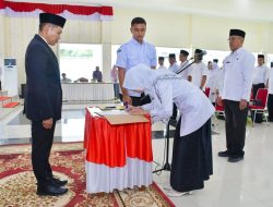 Sekretariat PPK di Kabupaten Agam Tandatangani Pakta Integritas