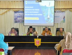Sekda Agam Buka Sosialisasi Peningkatan Peran Warga Dalam Penataan Ruang