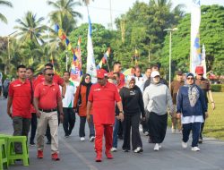 Semarak HUT ke-31 Ibukota Agam di Lubukbasung, Bupati Agam Pimpin Apel Olahraga Pagi