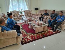 Jaga Sinergitas, Harian Umum Haluan Bersilaturahmi Dengan Pjs Bupati Agam