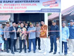 Resmikan Kampung Pengawas Pemilihan, Sekab. Agam Minta Warga Kawal Proses Demokrasi
