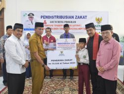 Baznas Agam Salurkan ZIS Untuk Mustahik di Agam Timur, Luncurkan Program Katana dan Mantab