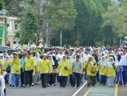 Peringatan HAB ke-79, Kankemenag Agam Gelar Jalan Santai dan Perlombaan