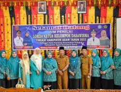 Tim Penilai Lomba Ketua Kelompok Dasawisma Kunjungi Palupuah dan Matur