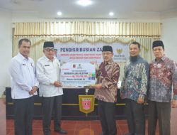 Awal Tahun 2025, Pemkab- Baznas Agam Salurkan ZIS Tahap I
