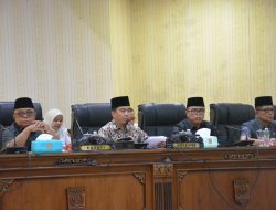 Bupati Agam Ikuti Paripurna Pengumuman Penetapan Bupati-Wakil Bupati Terpilih