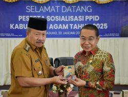 Keterbukaan Informasi, Bupati Agam : Jangan Kehilangan Kepercayaan Publik