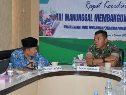 Bupati Agam Ikuti Rakornis TMMD ke-123 Tahun 2025