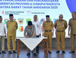 Sekdakab Agam Hadiri Entry Meeting Evaluasi Perencanaan dan Penganggaran 2025
