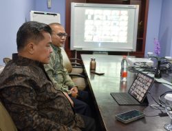Bupati Agam Terpilih Ikuti Zoom Meeting Rapat Persiapan Retret Bersama Kemendagri