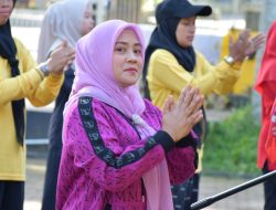 Ketua TP-PKK Gelar Senam Bersama Kader PKK se Agam Bagian Timur