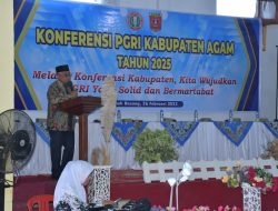 Bupati Buka Konferensi PGRI Kabupaten Agam 2025