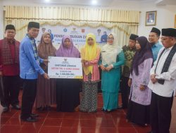 Baznas Agam Salurkan Paket Bahagia Ramadan