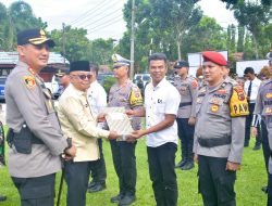 Sekab. Agam Dampingi Kapolres Pimpin Apel Gelar Pasukan Operasi Ketupat Singgalang 2025