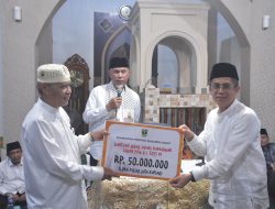 Jemaah Membludak Sambut Tim Safari Ramadan Sumbar di Masjid Taqwa Pasar Usang