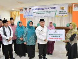 Baznas Salurkan Rp. 116 Juta ZIS Untuk Agam Bagian Barat