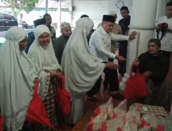 Bupati Agam Silaturahmi dan Beri Tausiyah Subuh Ramadan di Masjid Nurul Huda Tanjung Alam