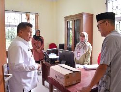 Bupati Agam Benni Warlis Tinjau Pelayanan Publik di Kecamatan Baso dan Ampek Angkek