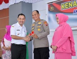 Wabup Agam Hadiri Acara Kenal Pamit Kapolres Agam