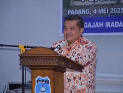 Bupati Agam Hadiri Halal Bi Halal IKPP di Padang, Ajak Warga Bersatu Bangun Agam