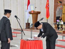 Wakil Bupati Agam Lantik Direktur Perumda Tirta Antokan,Untuk Transformasi Layanan Air Bersih