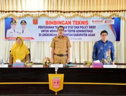 Pemkab. Agam Gelar Bimtek Penyusunan Telaahan Staf dan Policy Brief