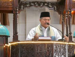Bupati Agam Laksanakan Sholat Idul Adha di Kecamatan Palembayan