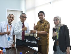 Sekda Agam Terima Kunjungan BNI Lubuk Basung, Dorong UMKM dan Pembangunan Daerah
