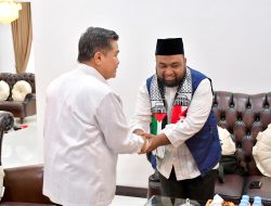 Bupati Agam Silaturahmi Dengan Syaikh Bilal