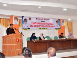 Bupati Agam Buka Rakor Pengawasan Obat dan Industri Rumah Tangga Pangan