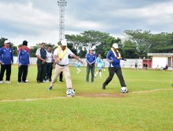 Sekda Agam Buka Open Turnamen Sepak Bola SMA se-Sumbar di Lubuk Basung